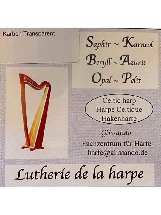 1. Oktave Fluorcarbon für Azurit, Beryll, Karneol, Saphir