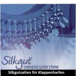 Oktave 2, Bow Brand Silkgutsaiten für Klappenharfe