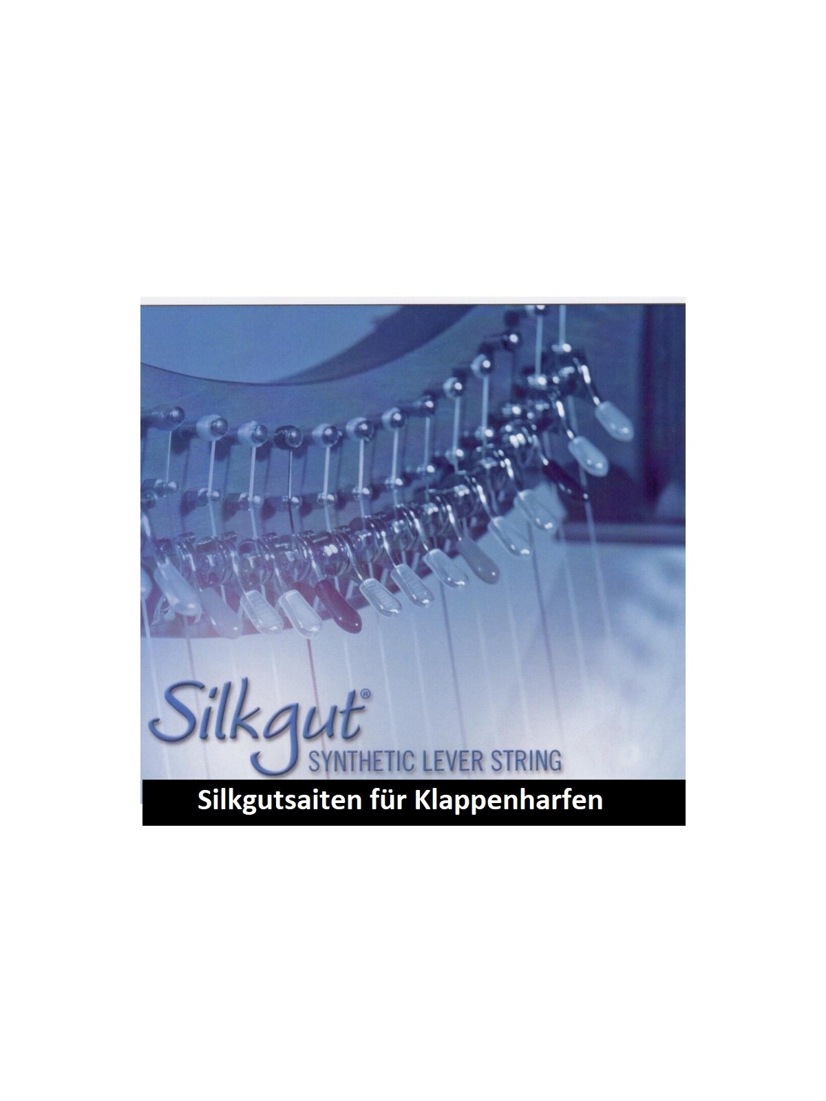 Oktave 2, Bow Brand Silkgutsaiten für Klappenharfe
