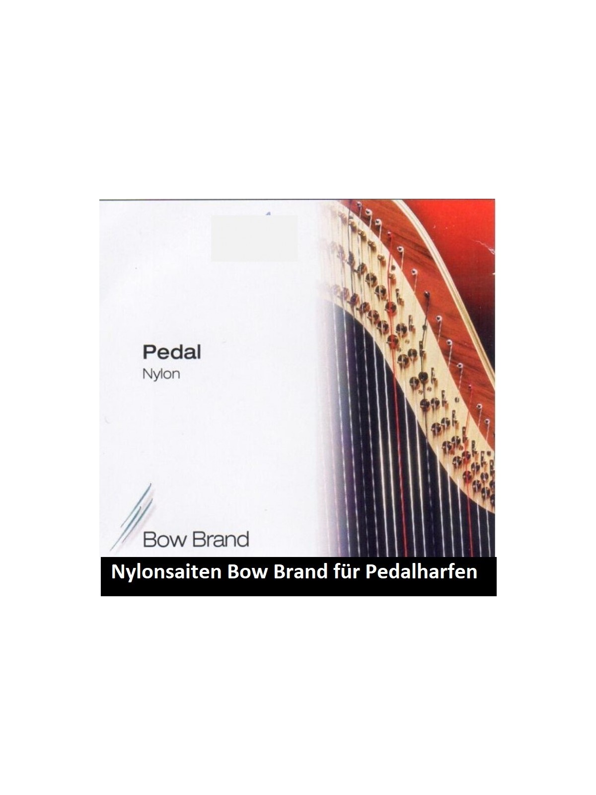 Oktave 1, Nylon für Pedalharfe, Bow Brand