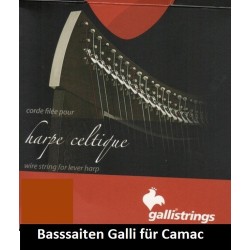 Oktave 5, Basssaite für Camac Klappenharfe, Gallistring