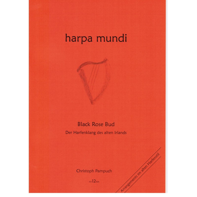harpa mundi Notenheft Black Rose Bud hm12ma