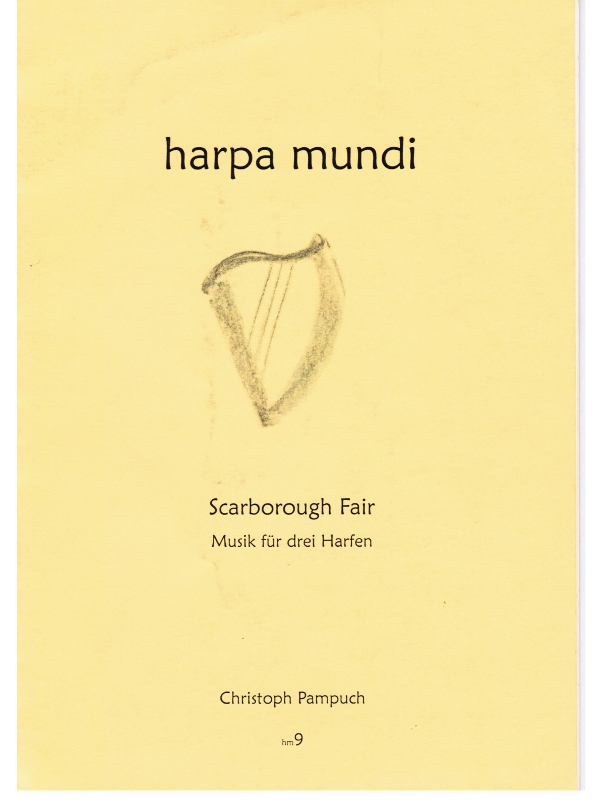Notenheft Harpa Mundi Pampuch Scarborough Fair hm9