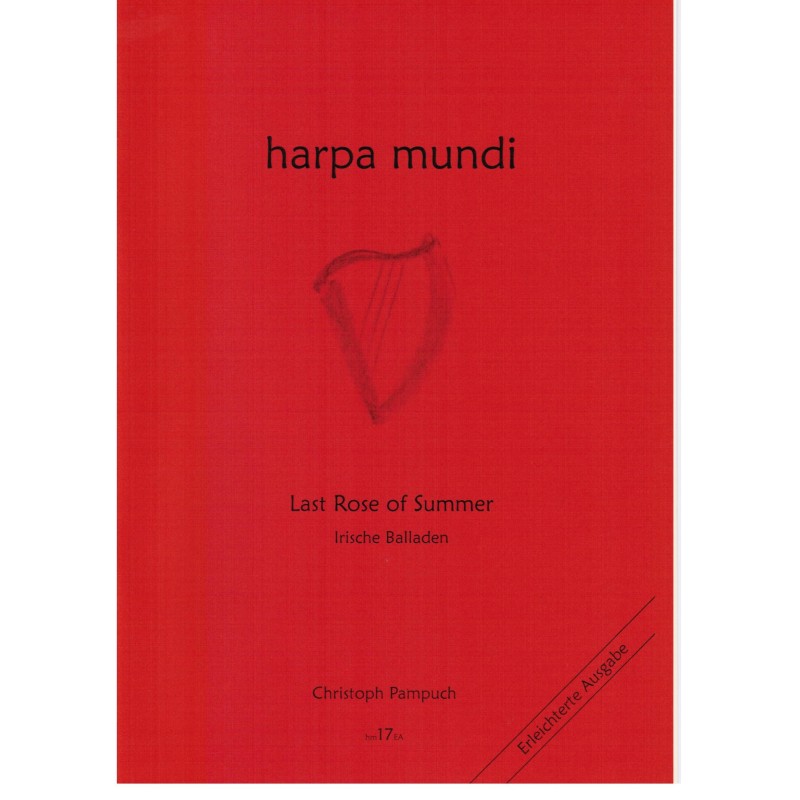 Notenheft harpa mundi The last Rose of Summer erleichtert, hm17ea