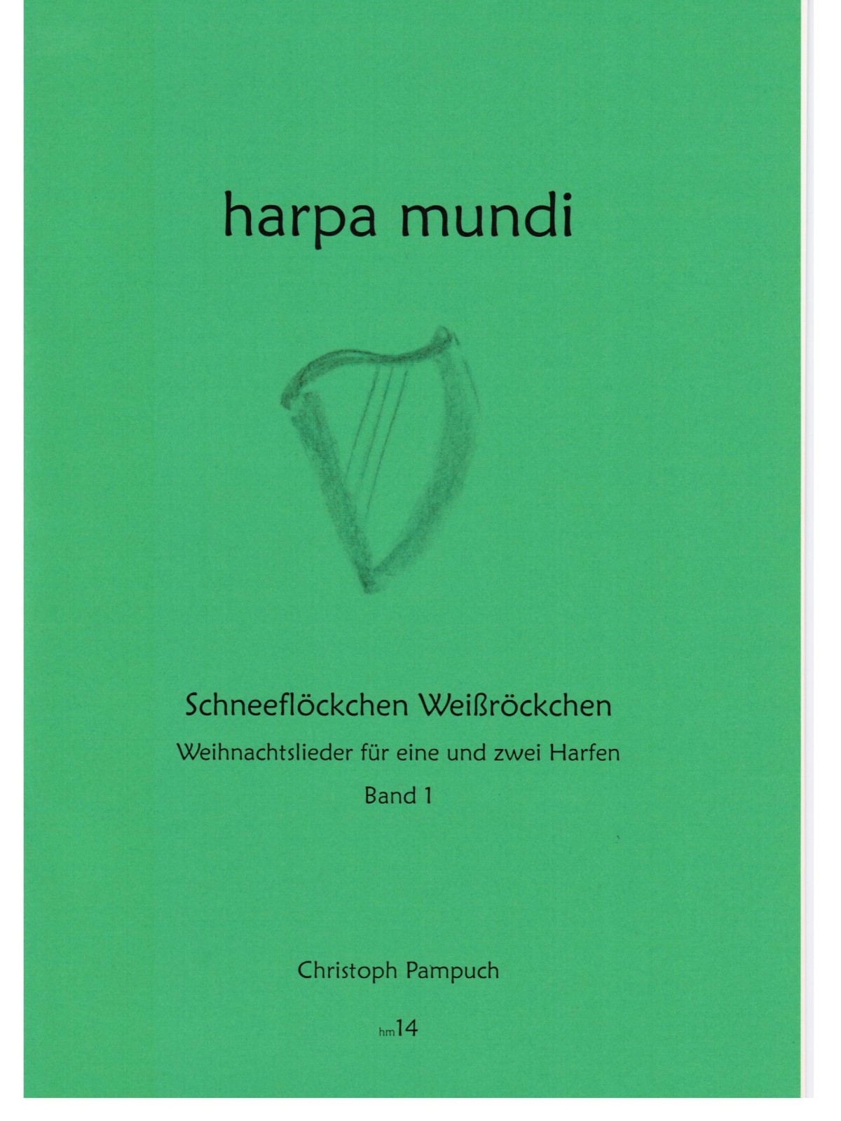 Notenheft harpa mundi Schneeflöckchen Weissröckchen hm14