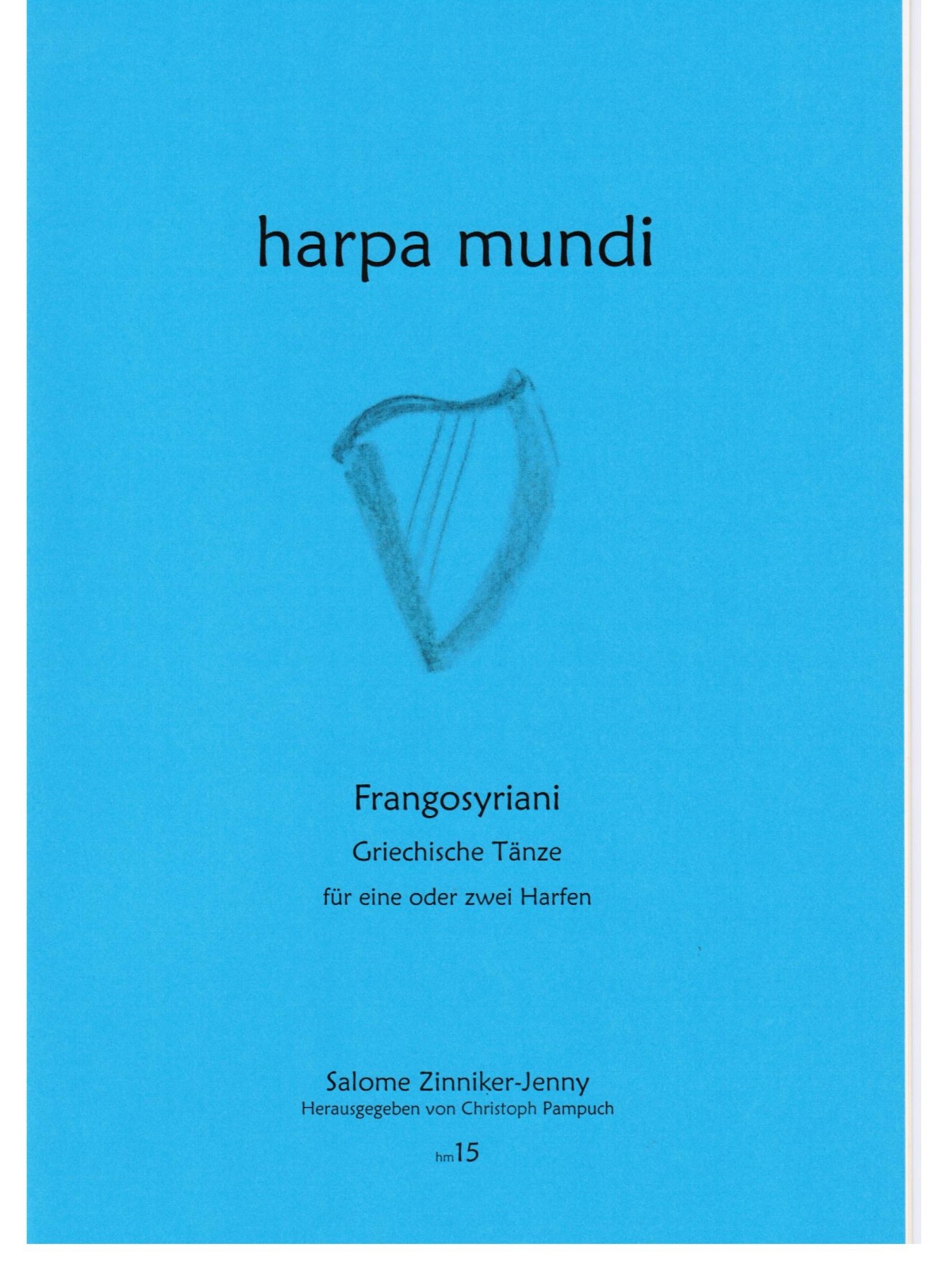 harpa mundi Notenheft Frangosyriani hm15