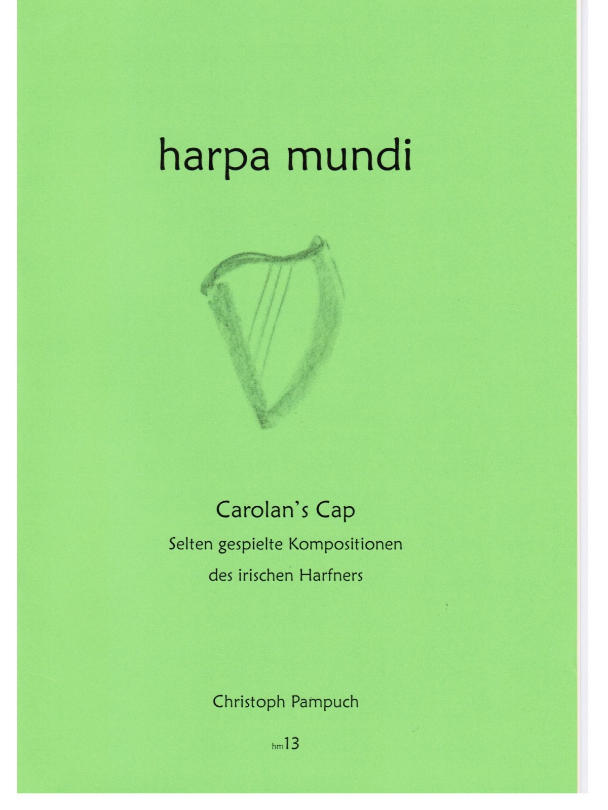harpa mundi Notenheft Carolan's Cap hm13